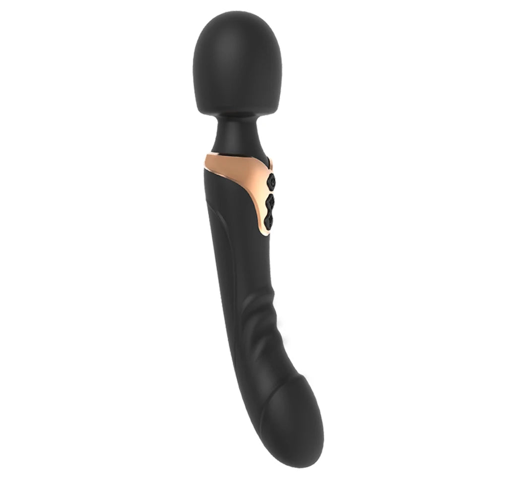 Bulaja - Powerful Vibrating Wand for Women 10 Modes Clitoris Stimulator G Spot Vagina Massager