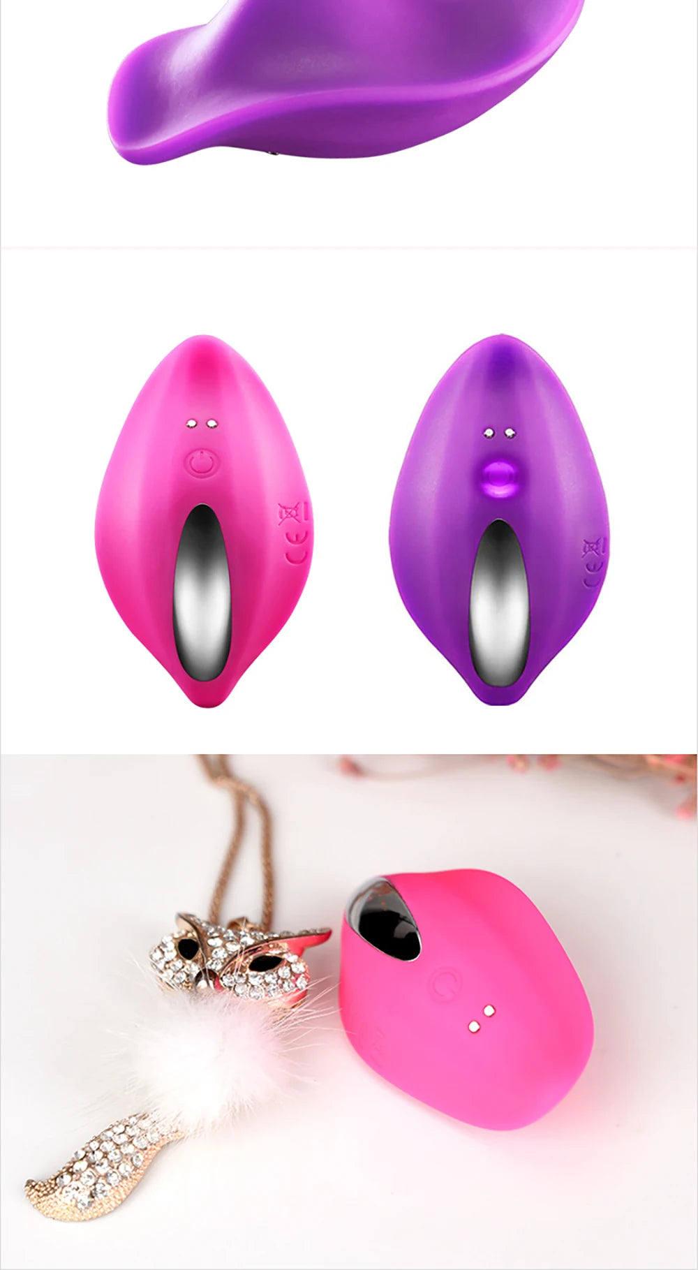 Butterfly Clitoral Stimulator (No sound and wearable)